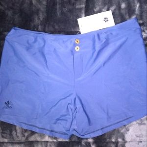 Hapari Navy Cover-Up Board Shorts